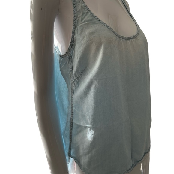 Bella Dahl Denim Relaxed Tank Top - Picture 5 of 8